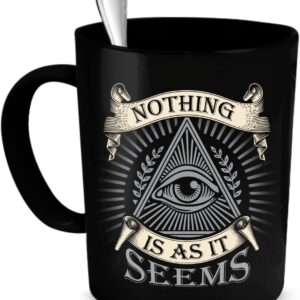 Masonic Cups | Illuminati Coffee Cup | Masonic Coffee Mugs | Coffee Cup | Coffee Mug