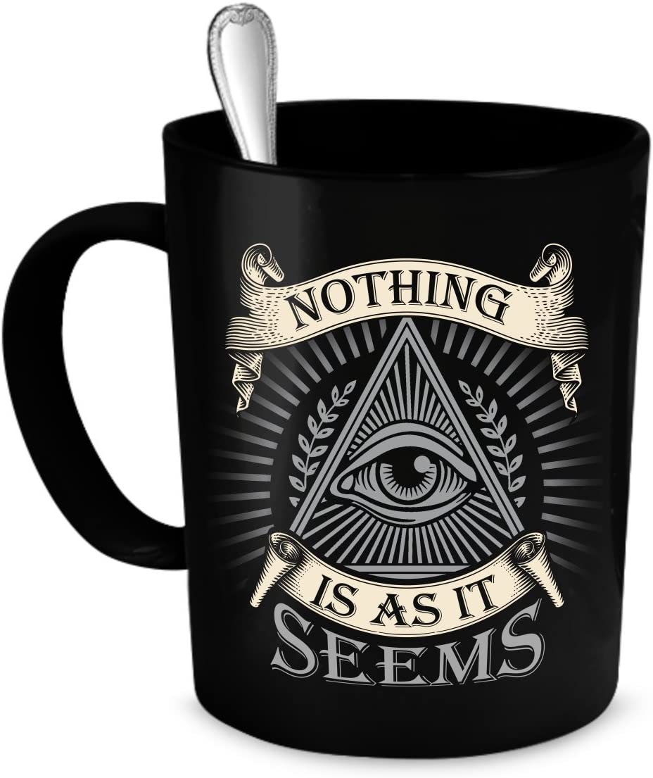 Masonic Cups | Illuminati Coffee Cup | Masonic Coffee Mugs | Coffee Cup | Coffee Mug